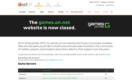 games.on.net
