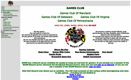 gamesclubofmd.org