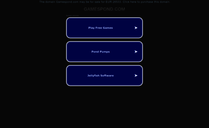 gamespond.com