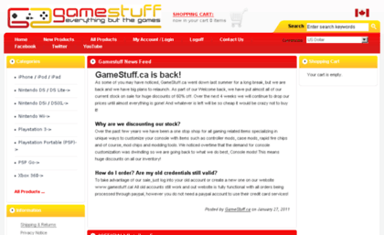 gamestuff.ca
