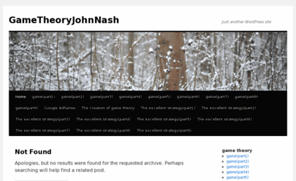 gametheoryjohnnash.info