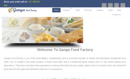 gangafoodfactory.com