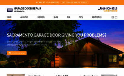 garagedoorsrepairsacramento.com