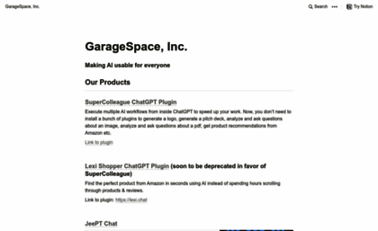 garagespace.co