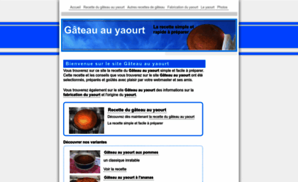 gateau-au-yaourt.info