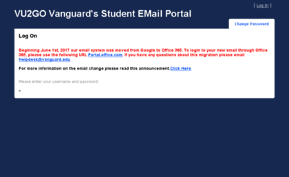 gconnect.vanguard.edu