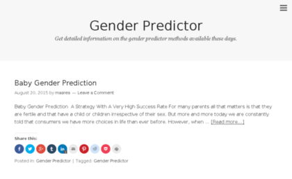 genderpredictor.info