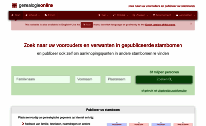 genealogieonline.nl