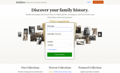 genealogyarchives.com