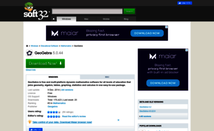 geogebra.soft32.com