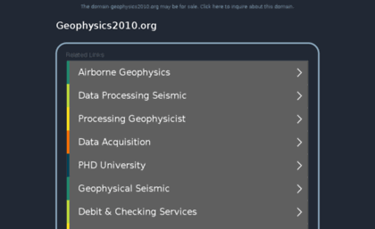 geophysics2010.org