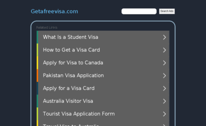 getafreevisa.com
