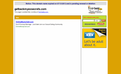 getbackmyexsecrets.com