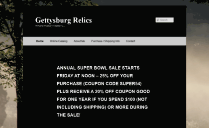 gettysburgrelics.com
