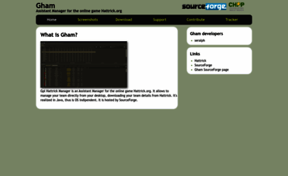 gham.sourceforge.net