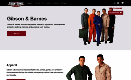 Gibson Barnes Com Website Gibson Barnes Flight Suits