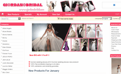 giordanobridal.com