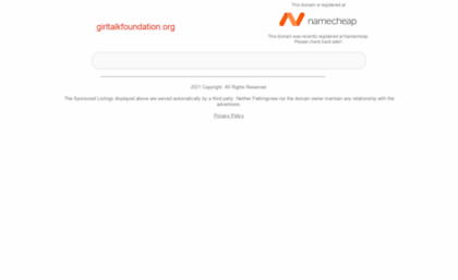 girltalkfoundation.org