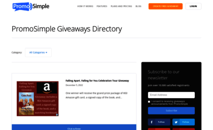 giveaways.promosimple.com