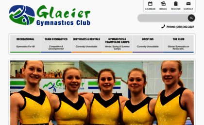 glaciergymnastics.com
