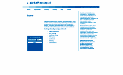 globalhosting.sk
