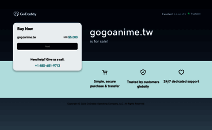 Gogoanime.tw website.
