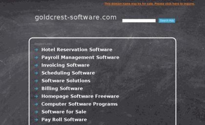 goldcrest-software.com