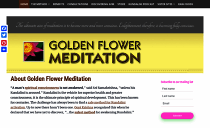 goldenflowermeditation.com