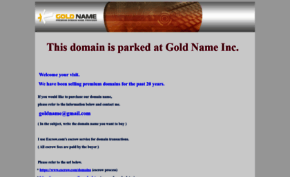goldname.com