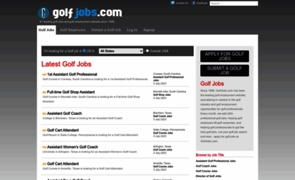 golfjobs.com
