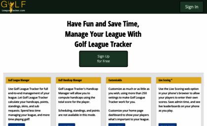 golfleaguetracker.com