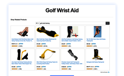 golfwristaid.com