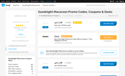 goodnightmacaroon.bluepromocode.com