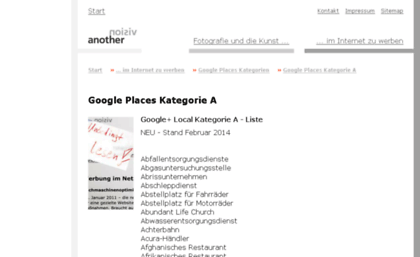 google-branchencenter-kategorien.another-vision.de