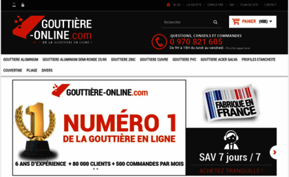 gouttiere-online.com