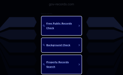 gov-records.com