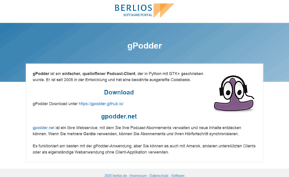 gpodder.berlios.de