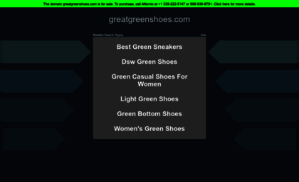 greatgreenshoes.com