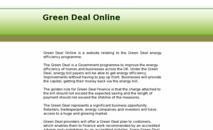 greendealonline.org.uk