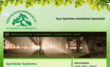 greenkeepersprinkler.com
