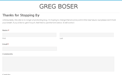 gregboser.com