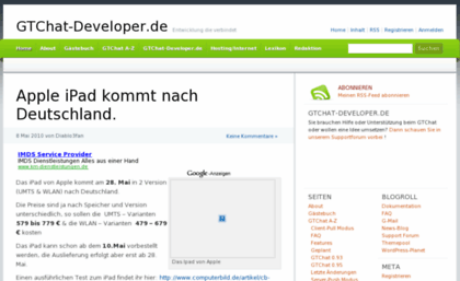 gtchat-developer.de