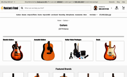guitars.musiciansfriend.com