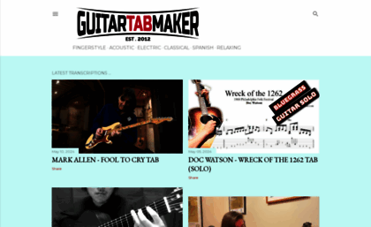 guitartabmaker.com