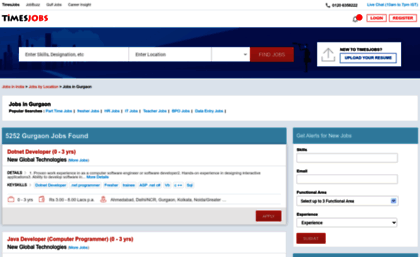 gurgaon.timesjobs.com