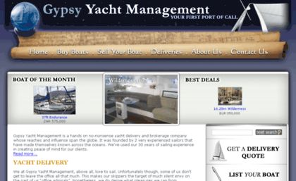 gypsyyachtmanagement.com