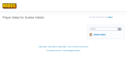 habbo.uservoice.com