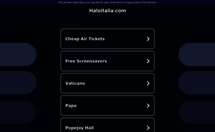 haloitalia.com