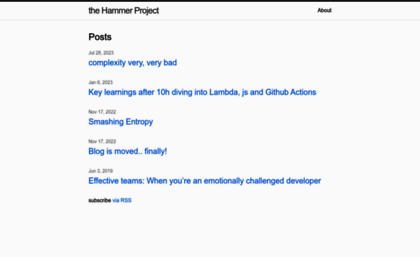 hammerproject.com