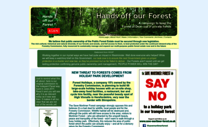 handsoffourforest.org